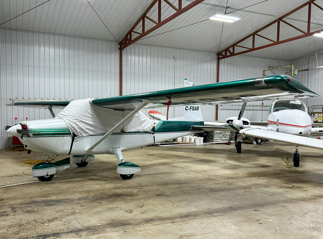 Rockwell Aero Commander Lark Canopy Cover, Engine Plugs