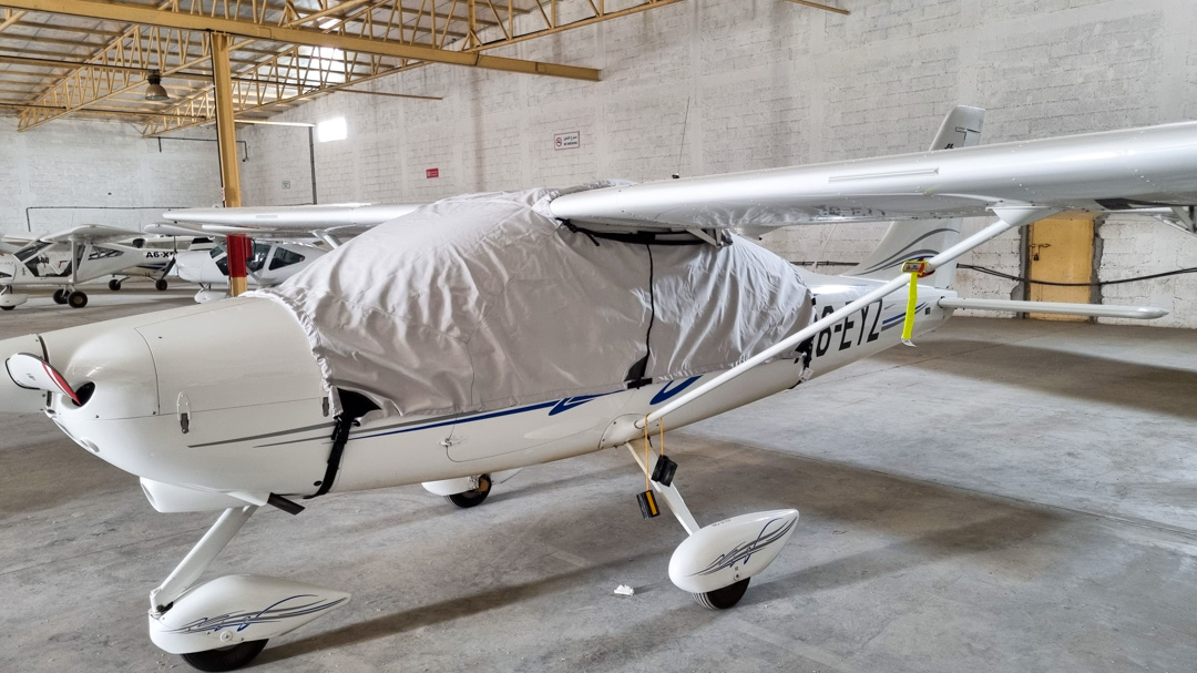 Tecnam P2008 Canopy Cover, Over top type