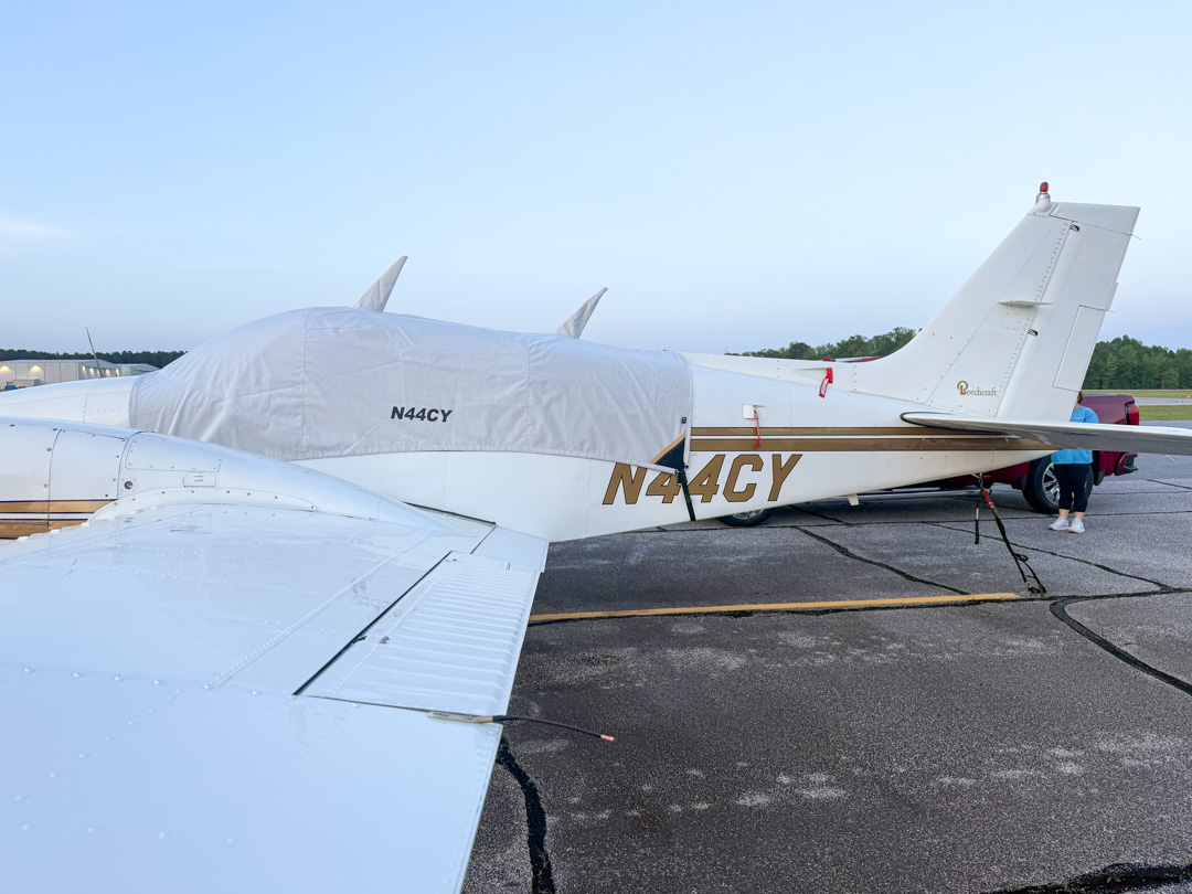 Beech Baron B55 Canopy Cover
