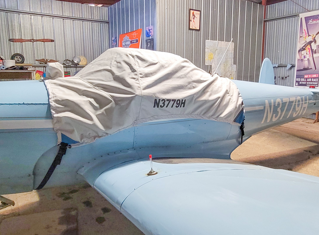 Ercoupe Canopy Cover (Flat Windshield Model)